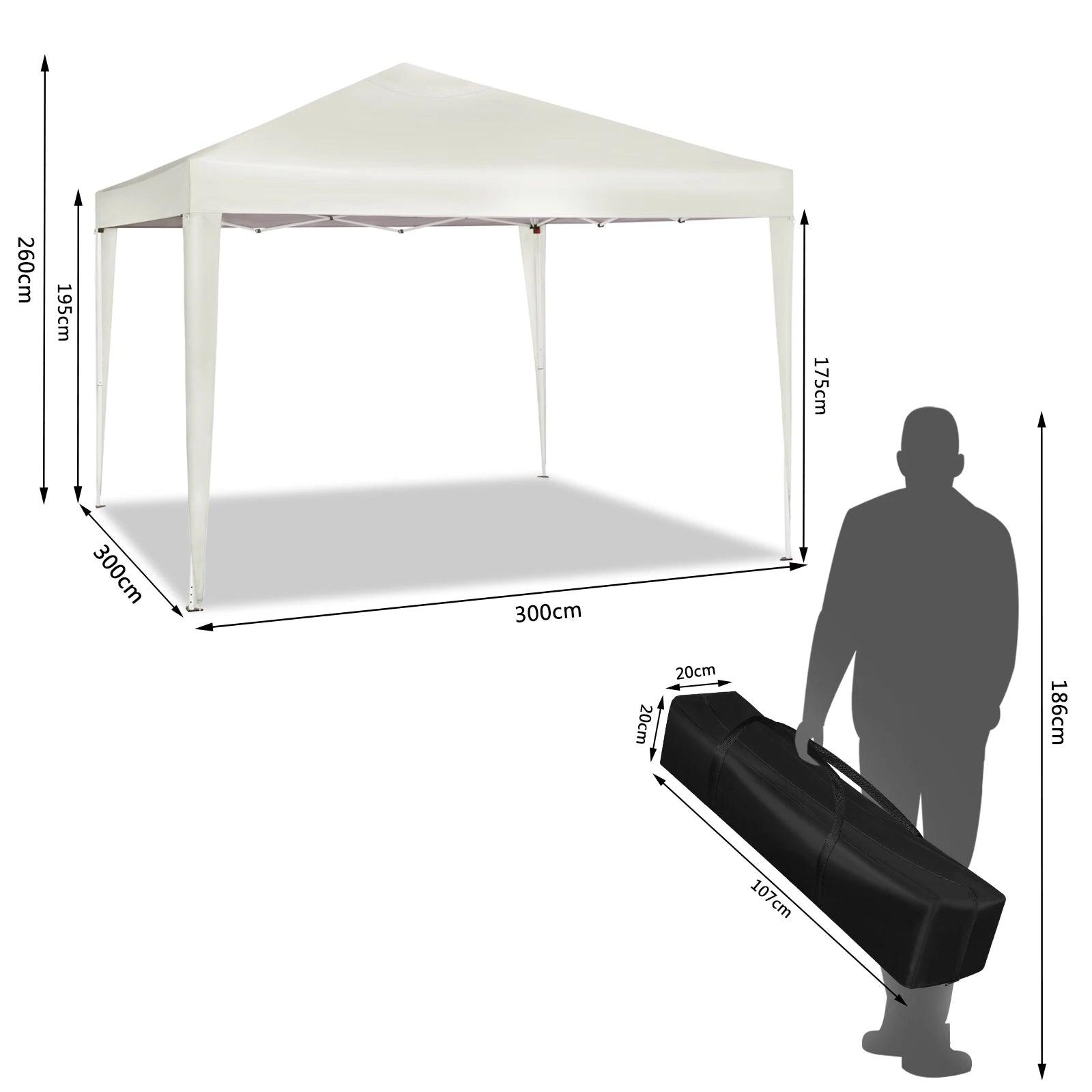 Gazebo Pliant Bleu